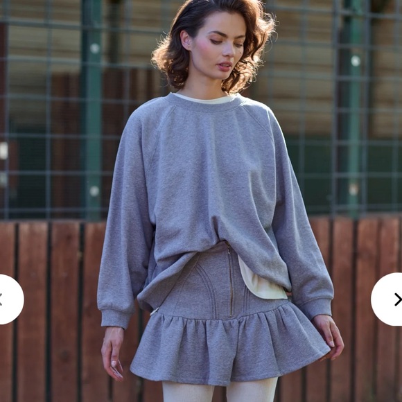 ⭐️Host Pick⭐️ Selkie The Heather Grey Heather Skirt